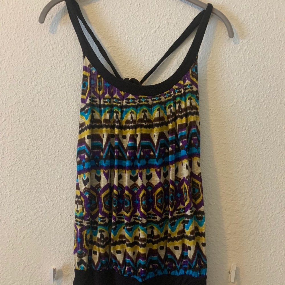 Purple, Green, Yellow tank